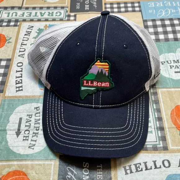 Bean Accessories Ll Bean Mens Maine State Baseball Cap